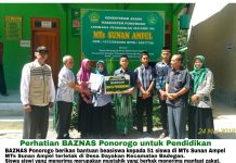 Berkah Ramadhan, BAZNAS Kabupaten Ponorogo Peduli Pendidikan, berikan Bantuan Beasiswa untuk Siswa Siswi Kurang Mampu