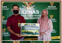 Mendorong motivasi belajar Siswa, BAZNAS Ponorogo salurkan bantuan Beasiswa Pendidikan