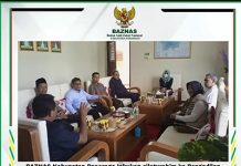 Optimalisasi Peran BAZNAS melalui Penguatan Regulasi, BAZNAS Ponorogo silaturahim ke Pengadilan Agama Ponorogo
