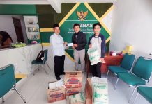 Peduli Masyarakat, Mahasiswa KKN Terima Bantuan dari BAZNAS Ponorogo dan Begini Ungkap Ketua Kelompok